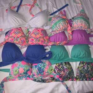 Victoria’s Secret halter push up bikini tops